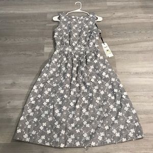 Midi floral dress